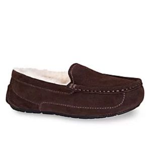 UGG Ascot Slipper Espresso Brown Kids Size 1